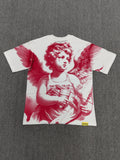 Crimson Archangel Tee – Oversized Streetwear Fit