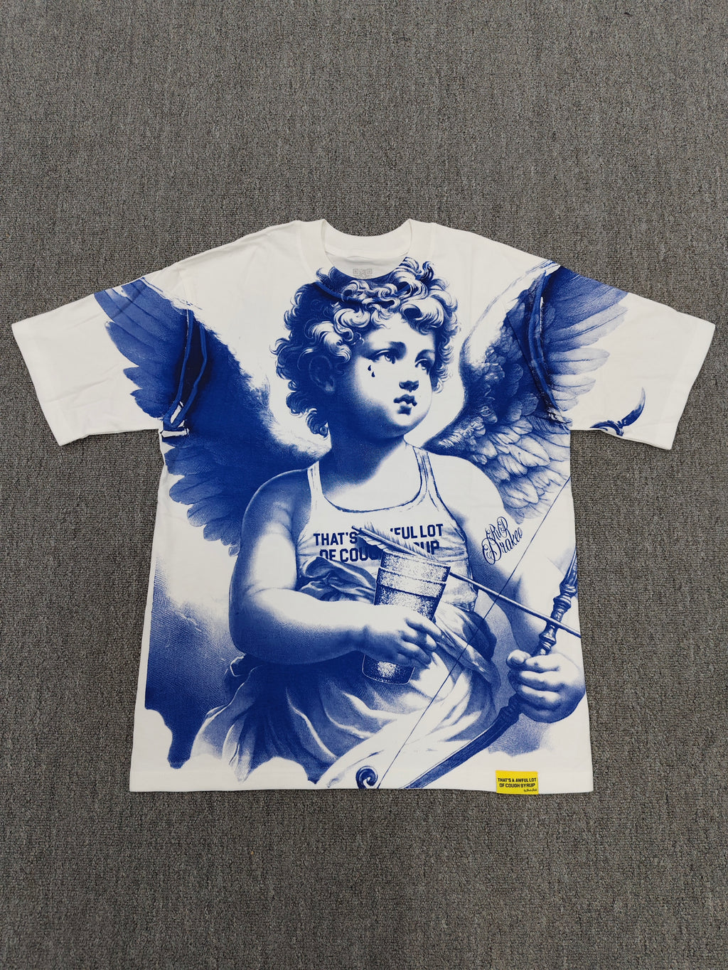 Azure Archangel Tee – Oversized Streetwear Fit